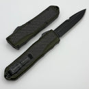 Guardian Tactical Recon-035 G2 w/ OD Green Aluminum Handle w/ Carbon Fiber Inlays & Dark Stonewash S/E MagnaCut