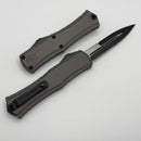 Microtech Knives Mini Hera Black Tactical Bayonet M390MK w/ Natural Clear Handle 1701M-1NC