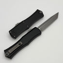 Microtech Knives Mini Hera Apocalyptic T/E M390MK w/ Black Handle 1704M-10AP