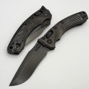 Microtech Marfione Select Amphibian RAM LOK DLC Frag Titanium Handles & DLC Stonewash M390MK w/ DLC Accents 137RL-1DLCTFRMS2