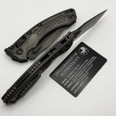 Microtech Marfione Select Amphibian RAM LOK DLC Frag Titanium Handles & DLC Stonewash M390MK w/ DLC Accents 137RL-1DLCTFRMS2