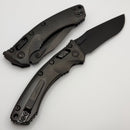 Microtech Marfione Select Amphibian RAM LOK DLC Slab Side Titanium Handles & DLC Stonewash M390MK w/ DLC Accents 137RL-1DLCTMS2