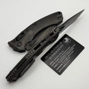 Microtech Marfione Select Amphibian RAM LOK DLC Slab Side Titanium Handles & DLC Stonewash M390MK w/ DLC Accents 137RL-1DLCTMS2