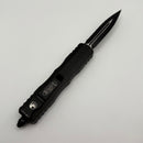 Pre-Owned Microtech Dirac Black Standard & D/E Fully Serrated 225-3T