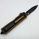 Grenade Blem Microtech Scarab 2 Gen 3 Tactical D/E Partial Serrated w/ Tan Handle 1280-2TA