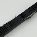 Grenade Blem Microtech Dirac D/E Stonewash Standard Partial Serrated & Black Handle 225-11