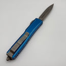 Pre-Owned Microtech Ultratech Double Edge & Distressed Blue 122-10DBL