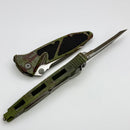 Microtech Socom Elite Tanto Edge Full Serrated Manual Outbreak Signature Series 161-3OBS