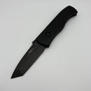 Pre-Owned Pro-Tech Emerson CQC7 Auto Textured Black Handle w/ DLC Tanto 154CM E7T06