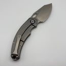 Pre-Owned Kunwu Padre Diamond Titanium Handles w/ Satin Vanax