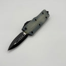 Pre-Owned Microtech Troodon Mini D/E Jade Green G10 Top Signature Series 238-1GTJGS