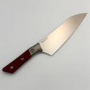 Microtech Chef's Knife Merlot G-10/Bead Blast Ti Handle w/ Stonewash M390MK 3000B-10MR
