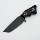 Medford Pro Series Micro Tanto w/ Black G10 Handles & DLC 3V Fixed Blade