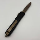 Pre-Owned Microtech Ultratech S/E Bronze Apocalyptic Dead Man’s Hand Signature Series 121-13DMS