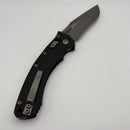 Pre-Owned Microtech Amphibian RAM LOK Black Fluted G-10 & Apocalyptic M390MK 137RL-10APFLGTBK