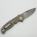 Demko AD20.5 3V Clip Point & FDE G-10 Handles