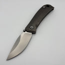 Pre-Owned Custom Knife Factory Brat w/ M398 and Titanium/ZircuTi