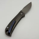 Pre-Owned Custom Knife Factory Brat w/ M398 and Titanium/ZircuTi