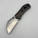 Pre-Owned Custom Knife Factory OK Chisel M398 and Titanium/Timascus