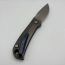 Pre-Owned Custom Knife Factory Brat w/ M398 and Titanium/ZircuTi