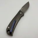 Pre-Owned Custom Knife Factory Brat w/ M398 and Titanium/ZircuTi