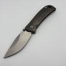 Pre-Owned Custom Knife Factory Brat w/ M398 and Titanium/ZircuTi