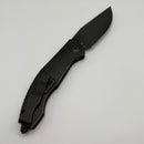Pre-Owned Custom Knife Factory & Anthony Marfione Sokosha Blackwash/Carbon Fiber w/ Blackwash M398