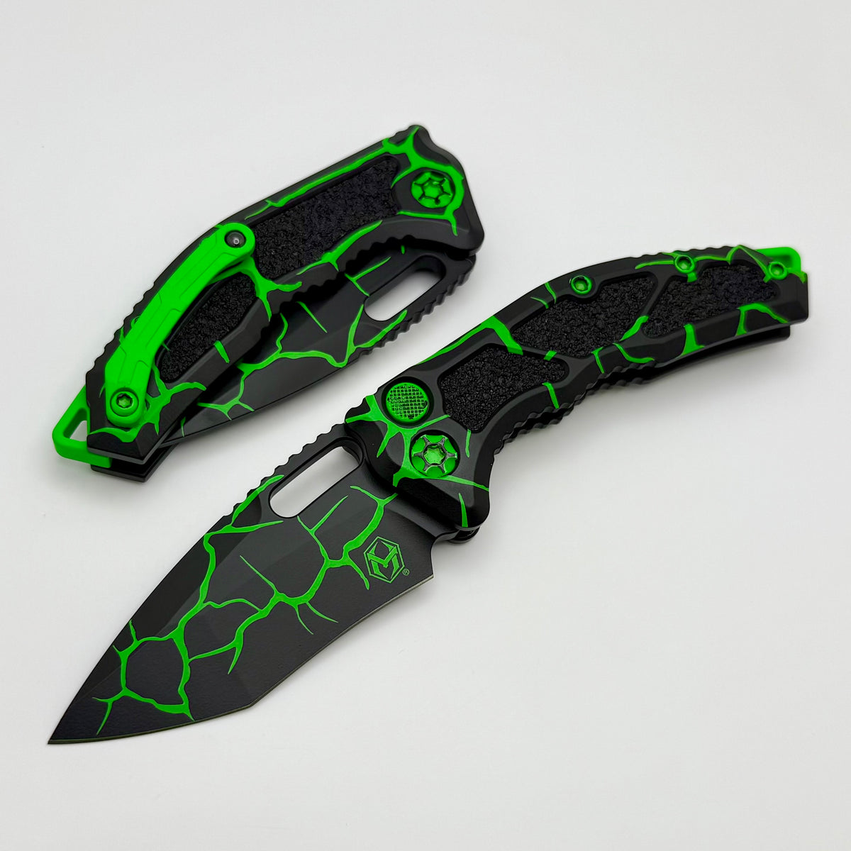 Heretic Knives Medusa Magma Toxic Green w/ Recurve MagnaCut H012-MAG-T