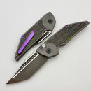 Hypercut Dharma Titanium Handles w/ World Breaker Camo Carbon Inlays & S45VN