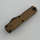 Microtech UTX-85 Gen IV w/ Tan Handle & Black S/E M390MK 12314-1TA
