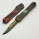 Heretic Knives Manticore S Bounty Hunter Camo Carbon w/ MagnaCut Bowie H022B-A-BOUNTY