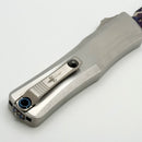 Marfione Custom Combat Troodon LT Gen III w/ Stainless Satin Handle & Blued Dragonskin San Mai Damascus D/E