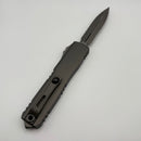 Pre-Owned Microtech Ultratech ZBP D/E Partial Serrated Apocalyptic w/ Natural Clear Handle 1122-11APNC