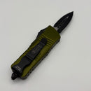 Pre-Owned Microtech Mini Troodon D/E OD Green 238-1OD