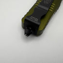 Pre-Owned Microtech Mini Troodon D/E OD Green 238-1OD