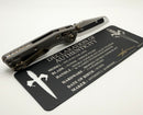 Marfione Custom MSI RAM LOK Mini Double Vapor Blast Titanium Handles w/ Flamed/Bronze Accents & Mirror M390MK