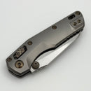 Marfione Custom MSI RAM LOK Mini Double Vapor Blast Titanium Handles w/ Flamed/Bronze Accents & Mirror M390MK