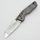 Marfione Custom MSI RAM LOK Mini Double Vapor Blast Frag Titanium Handles w/ Flamed/Bronze Accents & Cracked Ice M390MK