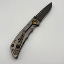 Pre-Owned Spartan Blades Harsey Folder 3.25 w/ Damascus & Bronze Accents SF10DMBZ