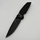 Pre-Owned Pro-Tech TR-3 Integrity Manual Black Relic Aluminum Handles w/ DLC S35 INT106