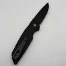 Pre-Owned Pro-Tech TR-3 Integrity Manual Black Relic Aluminum Handles w/ DLC S35 INT106
