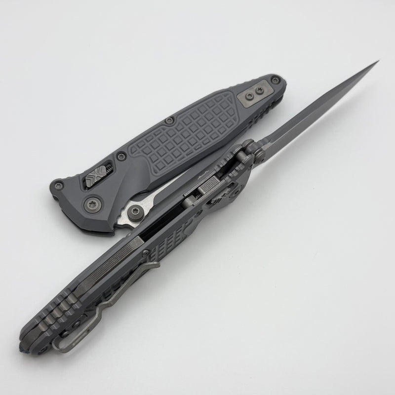 Microtech Socom Ram-Lok w/ Storm Cerakote Aluminum Frag Handles & S/E