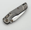 Marfione Custom MSI RAM LOK Mini Double Vapor Blast Frag Titanium Handles w/ Flamed/Bronze Accents & Mirror M390MK