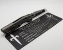 Marfione Custom MSI RAM LOK Mini Double Vapor Blast Fluted Titanium Handles w/ Flamed/Bronze Accents & Mirror M390MK