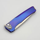 MachineWise Sonora Blue Titanium Integral Handle w/ Ti Bolster & Stonewash S90V