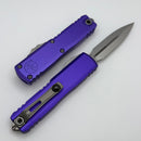 Microtech UTX-85 Gen IV w/ Purple Handle & Stonewash D/E M390MK 12324-10PU