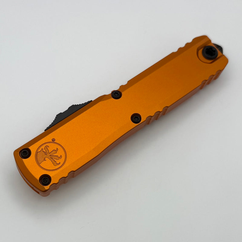 Microtech Ultratech Gen IV D/E Tactical Full Serrated w/ Orange Handle 11224-3OR