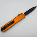 Microtech Ultratech Gen IV D/E Tactical Full Serrated w/ Orange Handle 11224-3OR