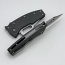Demko Nano Shark w/ Gray GRN Handles & Clip Point AUS10A