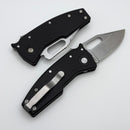 Demko Nano Shark w/ Black GRN Handles & Clip Point AUS10A